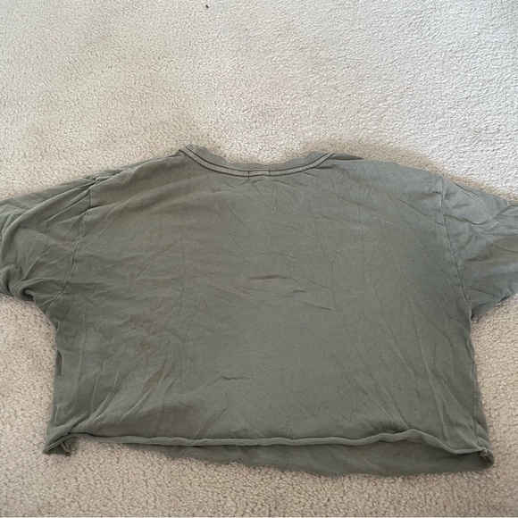 Garage Green Cropped Tee shirt - Picture 5 of 5